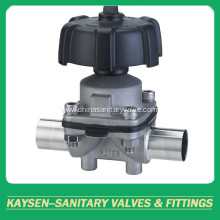 Sanitary Diaphragm Valve Weld Ends Manual Type